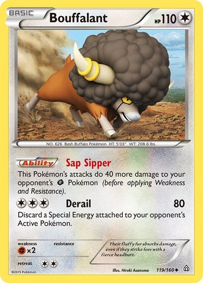 Bouffalant (XY - Primal Clash) Medium Play