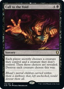 Call to the Void (Commander Legends: Battle for Baldur's Gate) Light Play