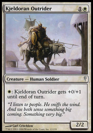 Kjeldoran Outrider (Coldsnap) Medium Play