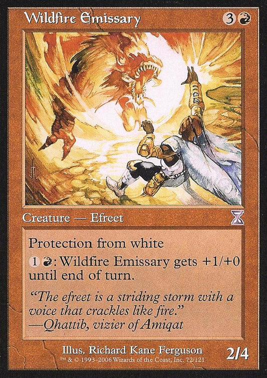 Wildfire Emissary (Time Spiral Time Shifted) Light Play