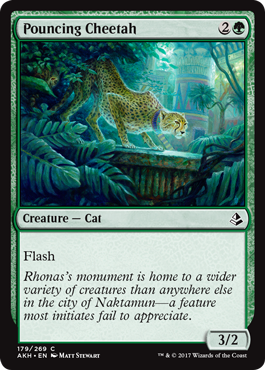 Pouncing Cheetah (Amonkhet) Light Play