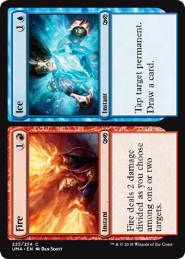 Fire / Ice (Ultimate Masters) Light Play Foil