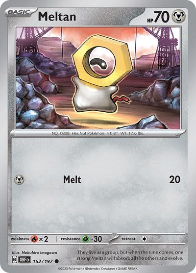Meltan (Scarlet and  Violet: Obsidian Flames) Light Play