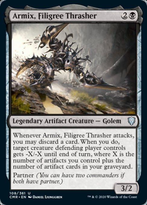 Armix, Filigree Thrasher (Commander Legends) Light Play