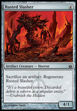 Rusted Slasher (Mirrodin Besieged) Medium Play