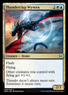 Thunderclap Wyvern (Eternal Masters) Light Play