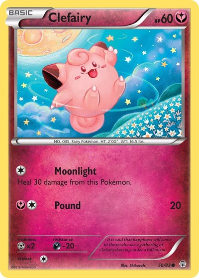 Clefairy (Generations) Medium Play