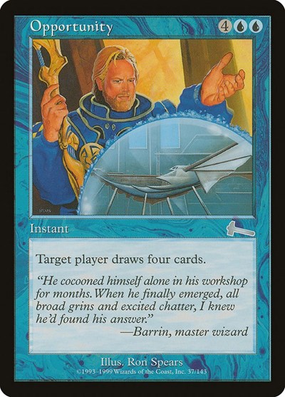 Opportunity (Urza's Legacy) Light Play Foil