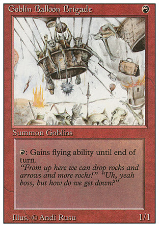 Goblin Balloon Brigade (Revised) Heavy Play