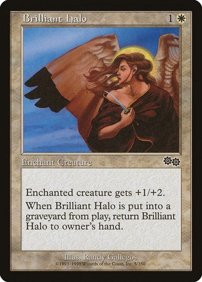 Brilliant Halo (Urza's Saga) Light Play