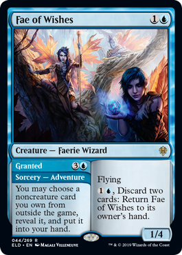 Fae of Wishes (Throne of Eldraine) Damaged / Poor