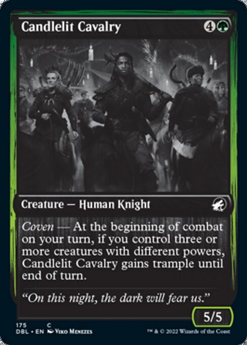 Candlelit Cavalry (Innistrad: Double Feature) Light Play