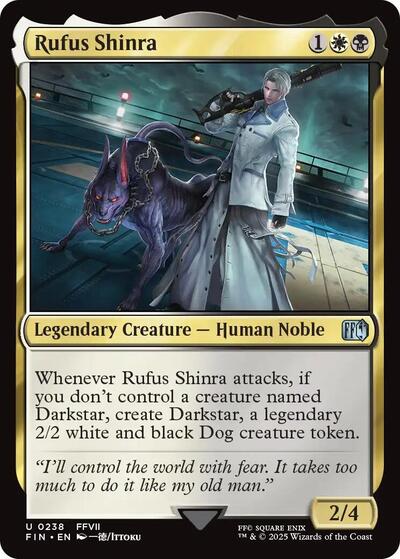 Rufus Shinra (Universes Beyond: FINAL FANTASY) Light Play Foil