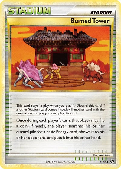 Burned Tower (Undaunted) Medium Play
