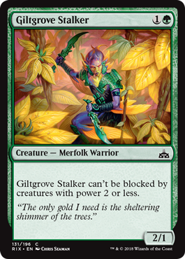Giltgrove Stalker (Rivals of Ixalan) Light Play