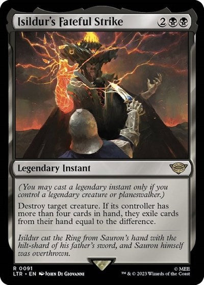 Isildur's Fateful Strike (Universes Beyond: The Lord of the Rings: Tales of Middle-earth) Light Play