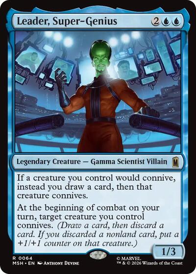 Leader, Super-Genius (Marvel Super Heroes) Light Play