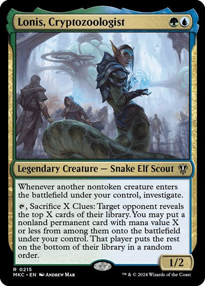 Lonis, Cryptozoologist (Commander: Murders at Karlov Manor) Light Play
