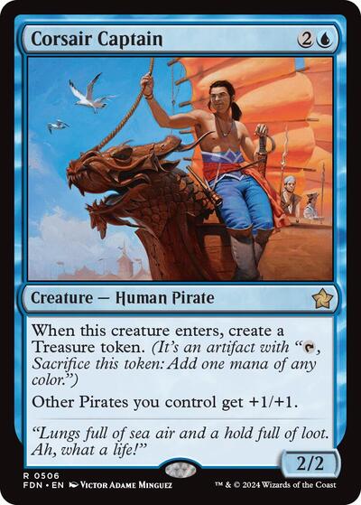 Corsair Captain (Foundations) Light Play