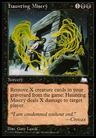 Haunting Misery (Weatherlight) Light Play