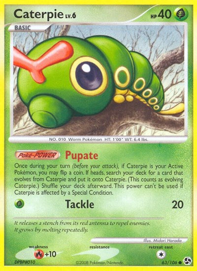 Caterpie (Great Encounters) Medium Play
