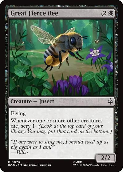 Great Fierce Bee (The Hobbit) Light Play