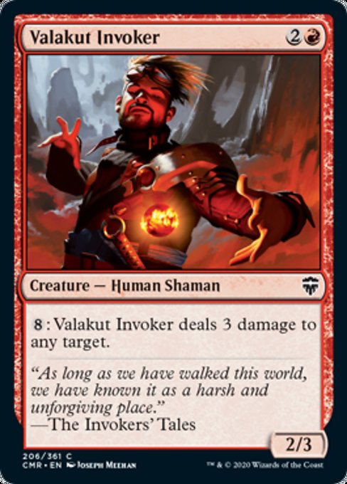Valakut Invoker (Commander Legends) Light Play
