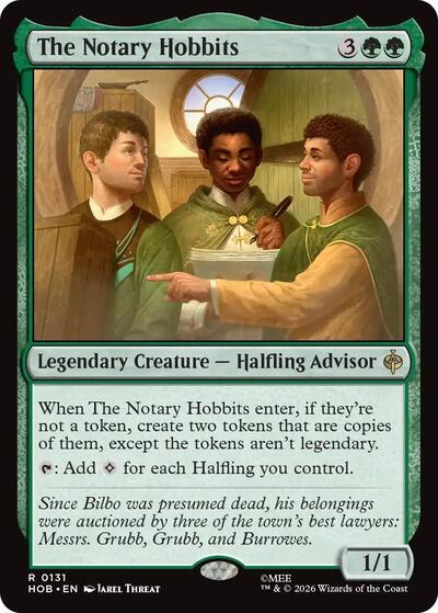 The Notary Hobbits (The Hobbit) Light Play