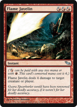 Flame Javelin (Shadowmoor) Light Play