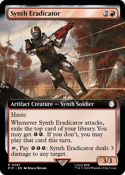 Synth Eradicator (Extended Art) (Universes Beyond: Fallout) Light Play