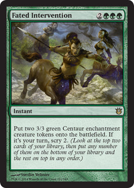 Fated Intervention (Born of the Gods) Medium Play