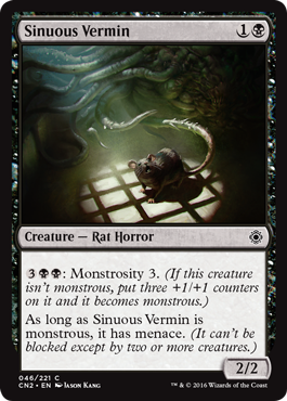 Sinuous Vermin (Conspiracy: Take the Crown) Light Play