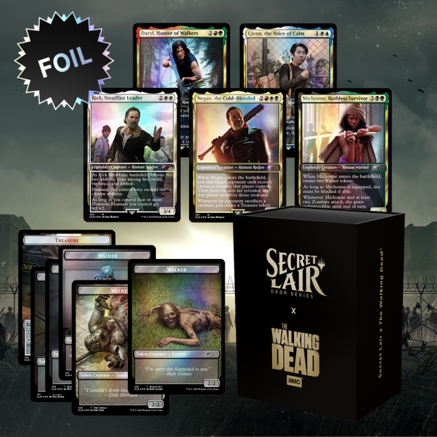 Secret Lair Drop: The Walking Dead - Rainbow Foil