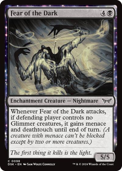 Fear of the Dark (Duskmourn: House of Horror) Light Play