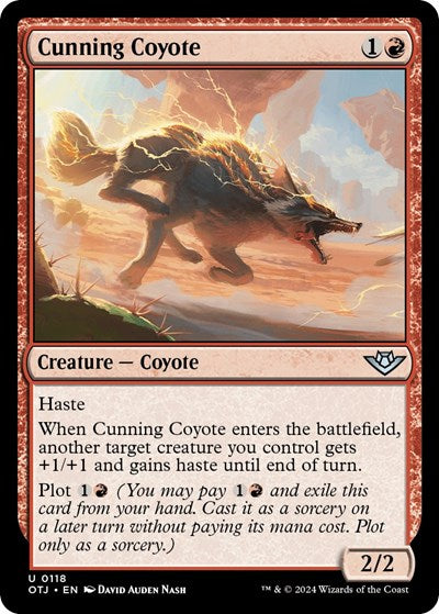 Cunning Coyote (Outlaws of Thunder Junction) Light Play