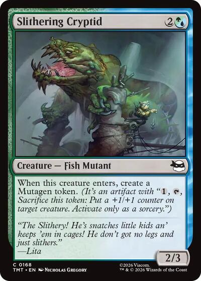 Slithering Cryptid (Teenage Mutant Ninja Turtles) Light Play