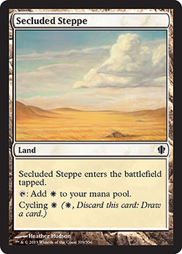 Secluded Steppe (Commander 2013 Edition) Heavy Play