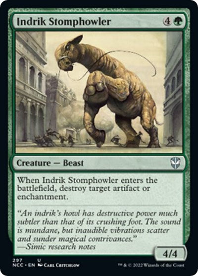 Indrik Stomphowler (Commander: Streets of New Capenna) Light Play