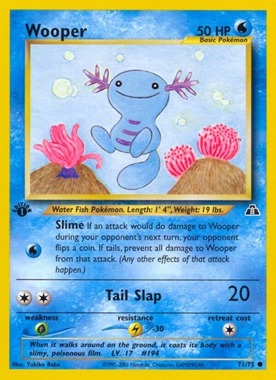 Wooper (Neo Discovery) Heavy Play Unlimited