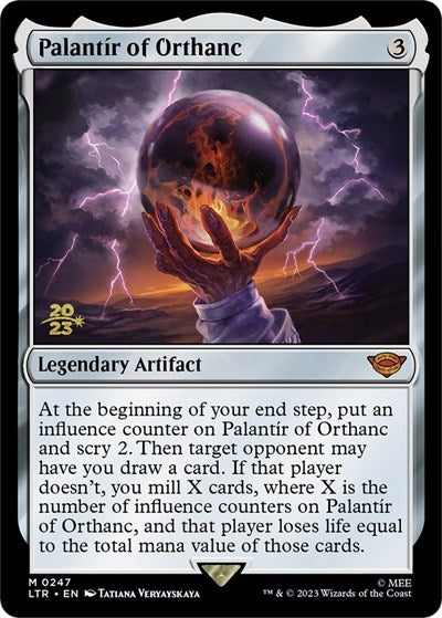 Palantir of Orthanc (Promos: Prerelease Cards) Light Play Foil