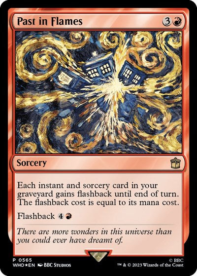 Past in Flames (Launch Party & Release Event Promos) Light Play Foil