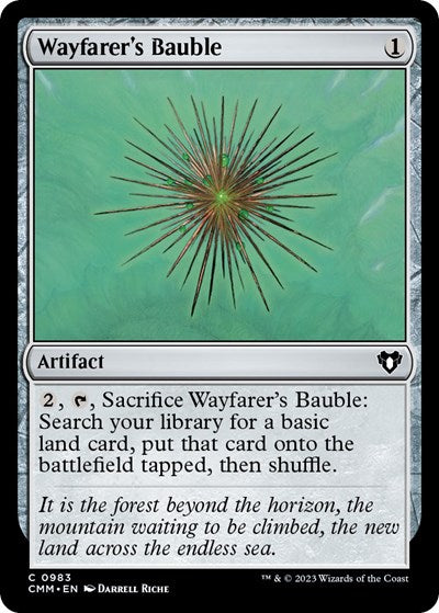 Wayfarer's Bauble (Commander Masters) Light Play