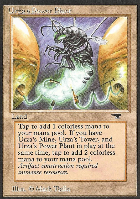 Urza's Power Plant (Bug) (Antiquities) Medium Play