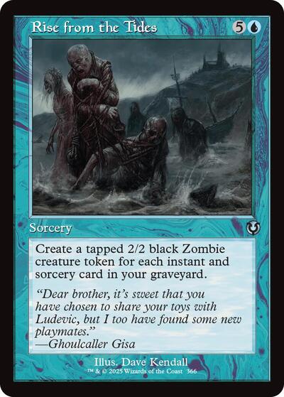 Rise from the Tides (Retro Frame) (Innistrad Remastered) Light Play