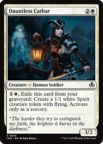 Dauntless Cathar (Innistrad Remastered) Light Play