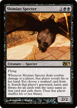 Shimian Specter (Magic 2013 Core Set) Light Play