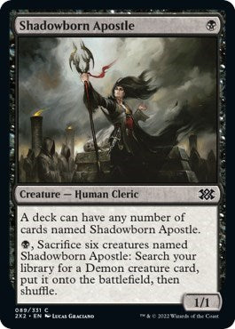 Shadowborn Apostle (Double Masters 2022) Light Play