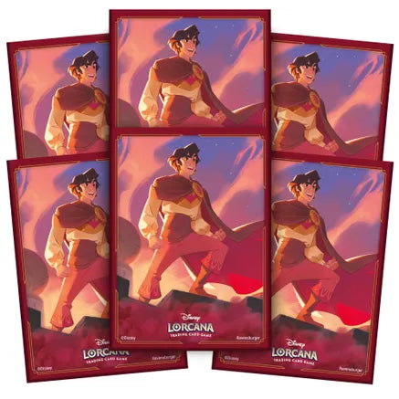 Card Sleeves: Disney Lorcana - Aladdin - Heroic Outlaw (65ct)