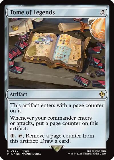 Tome of Legends (Commander: FINAL FANTASY) Light Play