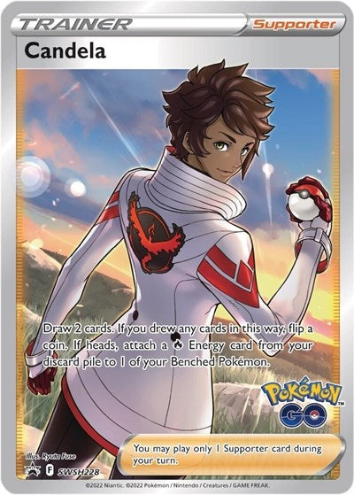 Candela - SWSH228 (SWSH: Sword & Shield Promo Cards) Light Play Holofoil